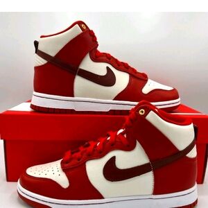 Size 7 - Nike Dunk LXX High Cinnabar W Very Nice Shoe Authenticity